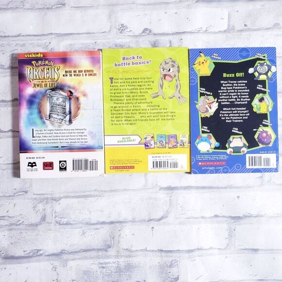 Bundle 3 Pokémon Book Set - Picture 2 of 3